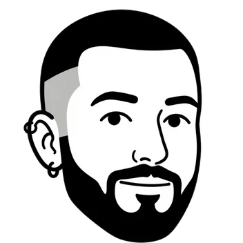 Illustrated portrait of Alekos